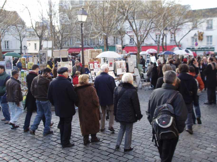 Plac du Tertre dziś